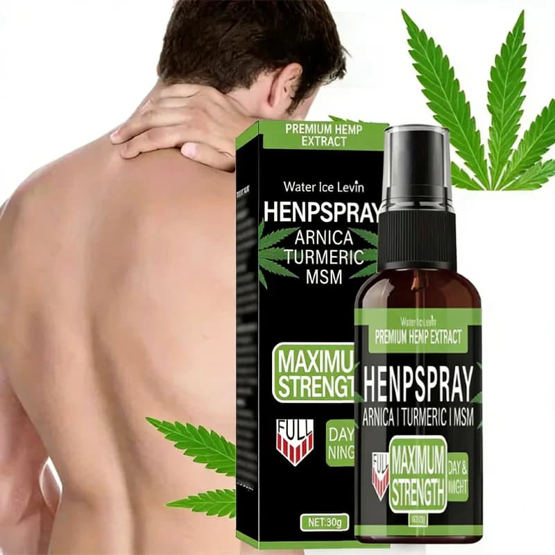 Extrait en spray de chanvre de qualité supérieure avec Arnica