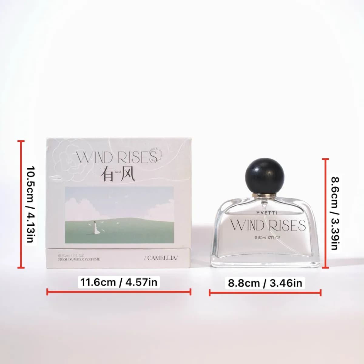 Parfum pur à la camélia, Eau de Parfum originale pour femmes, élégant, doux, longue tenue, parfum floral-fruité frais pour un usage quotidien
