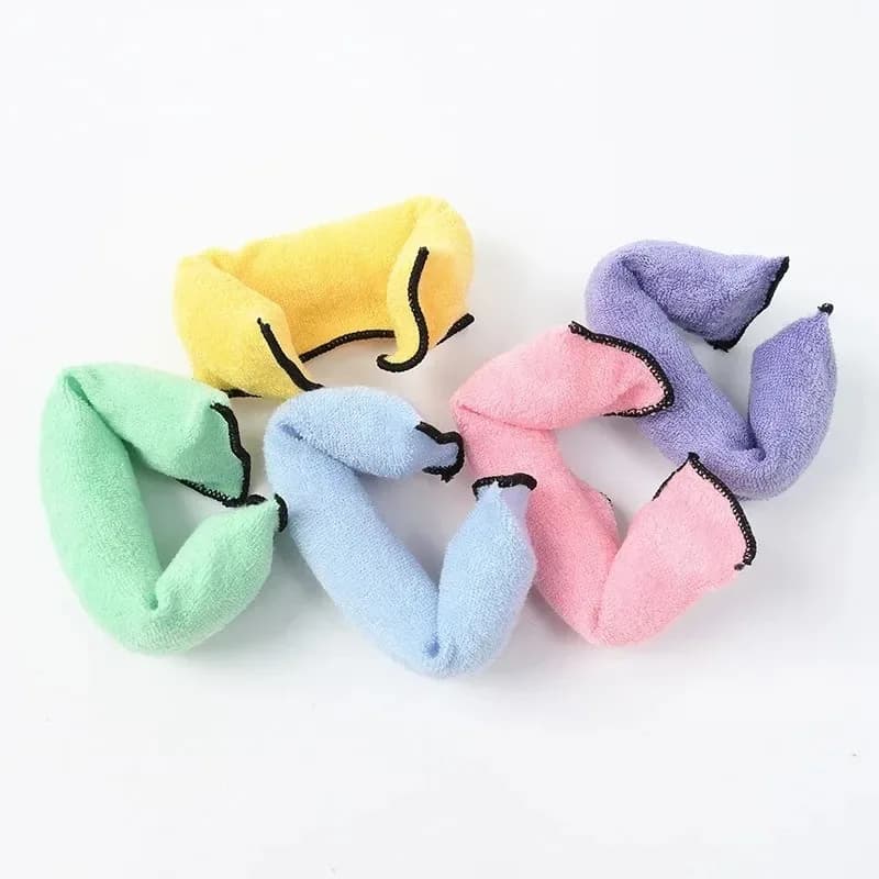Bigoudis sans chaleur pour boucles paresseuses avec crochet