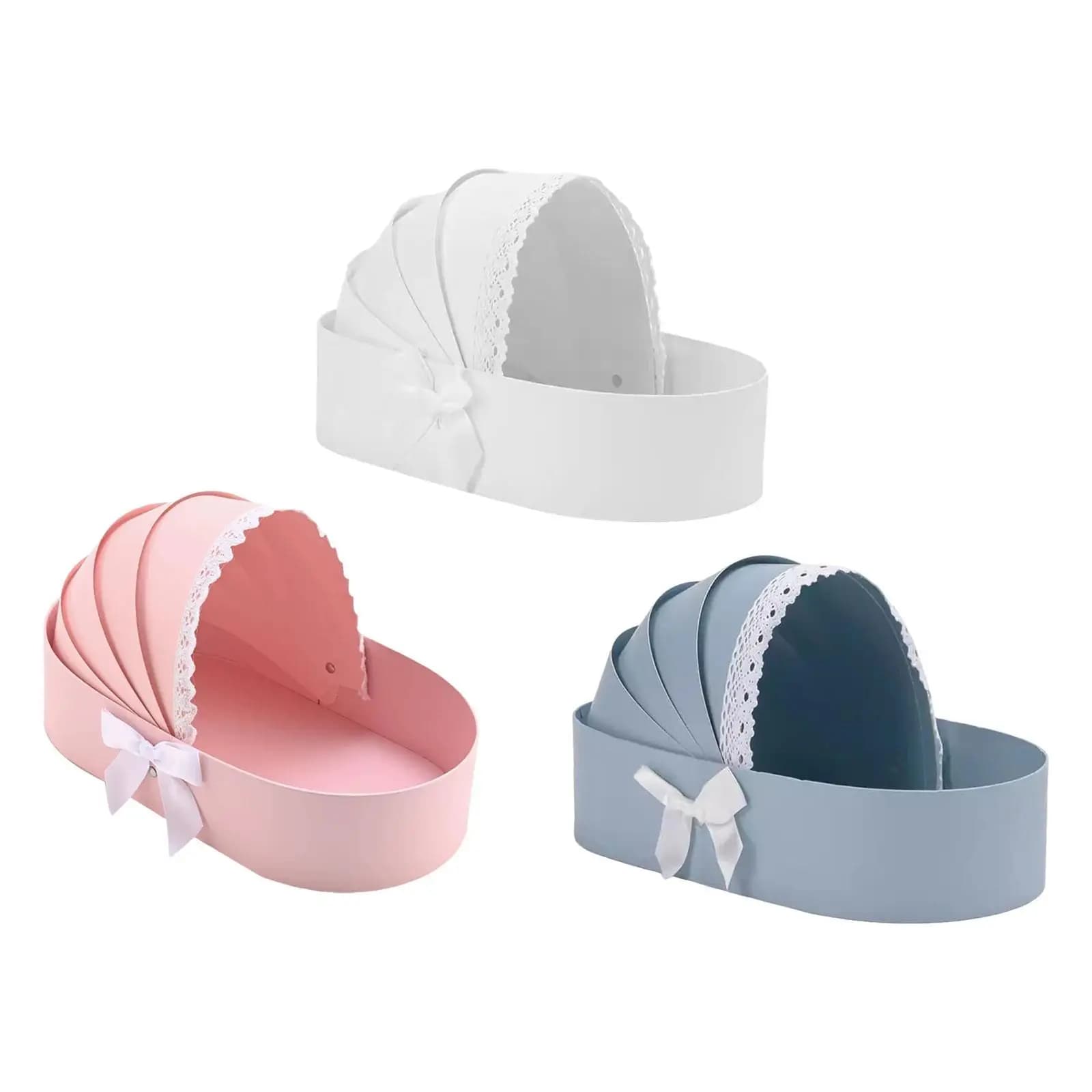 Boîte de douche pour bébé, boîte à fleurs, Arrangement floral, sac d'emballage de cadeaux