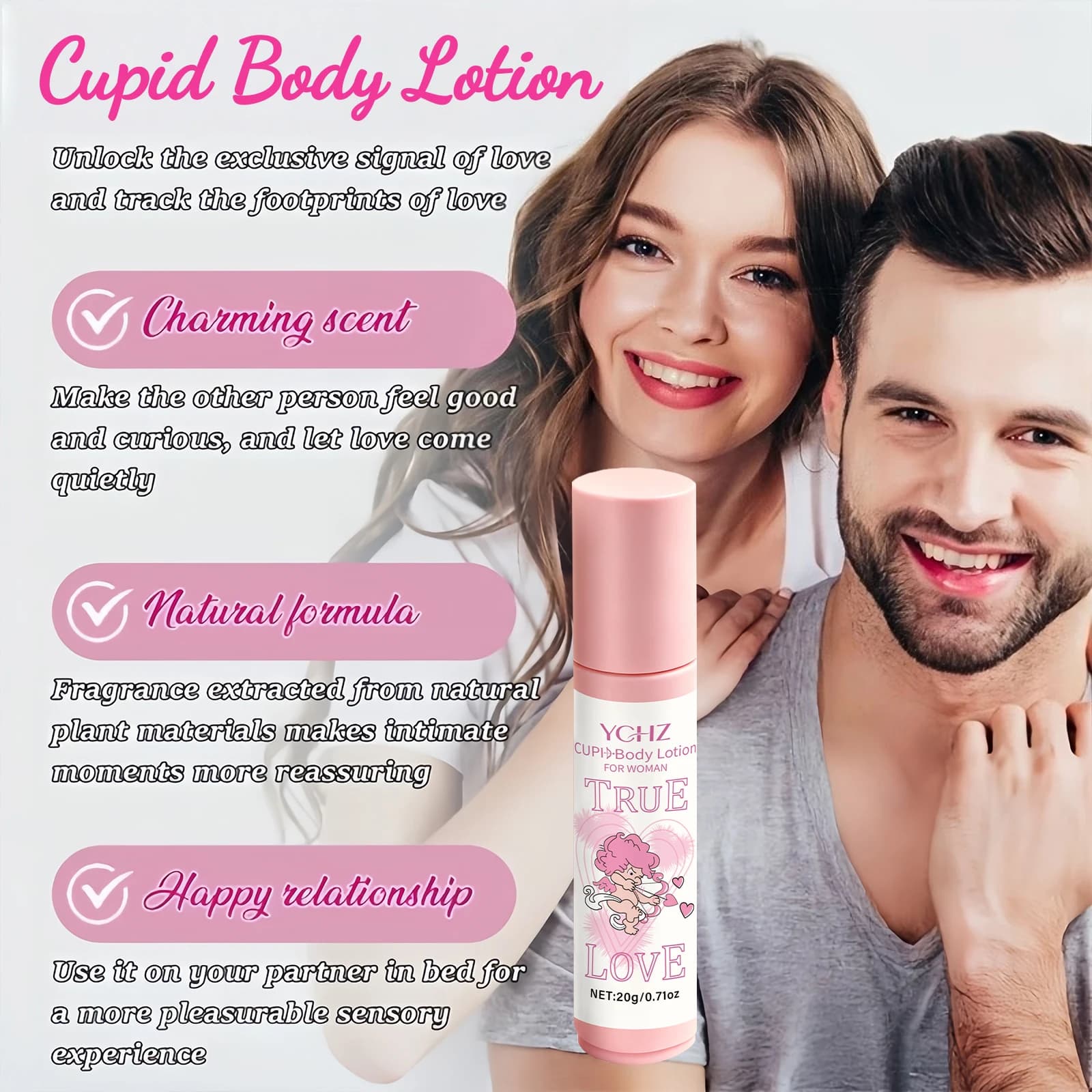 Déodorant liquide roll-on parfumé à la rose