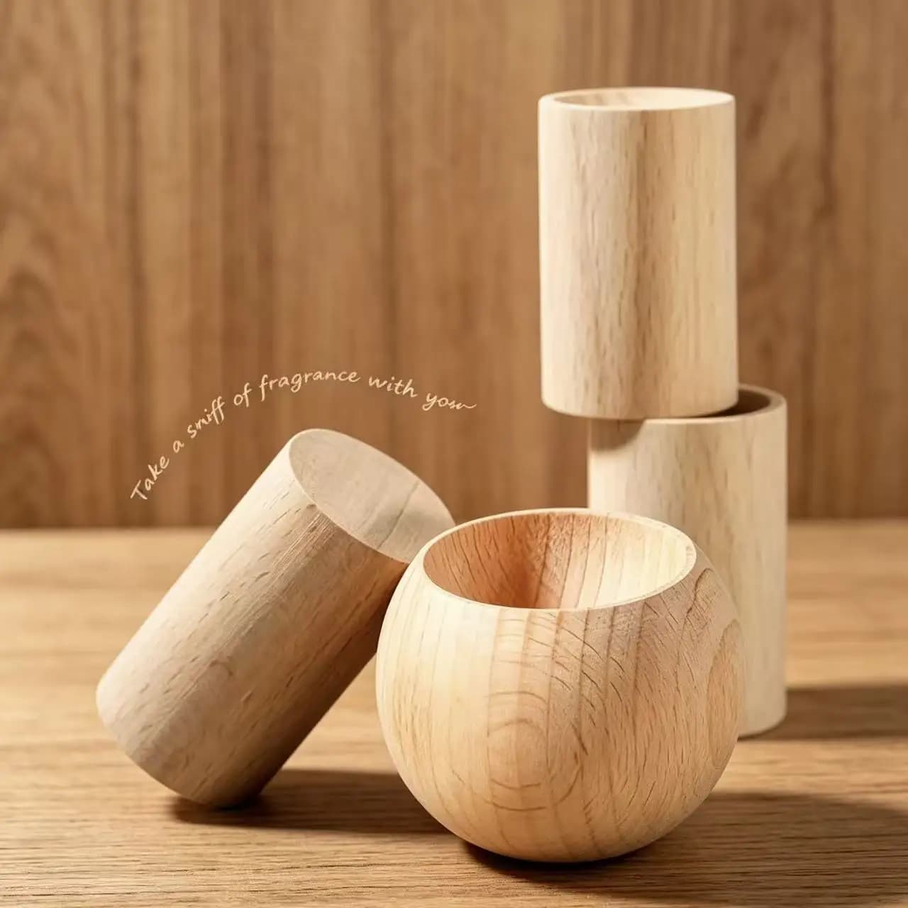 Diffuseur d'aromathérapie en bois naturel