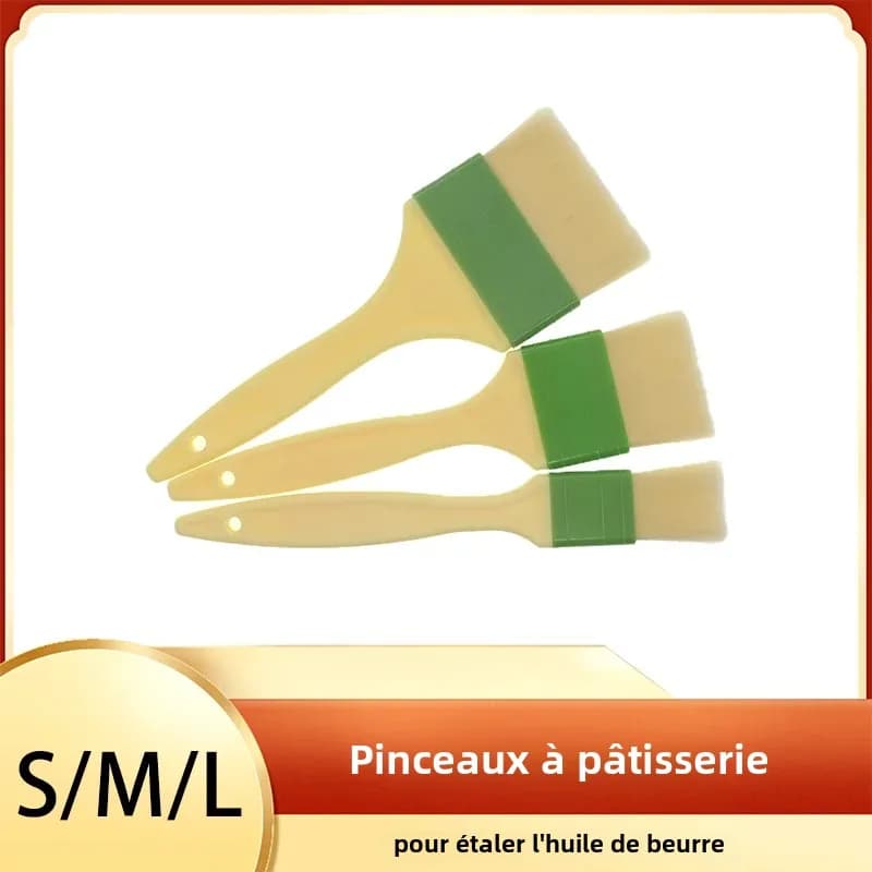 Pinceaux à pâtisserie Pinceau à huile pour étaler l'huile de beurre ou le lavage des œufs sur le pain et les pâtisseries ou pour appliquer des sauces lors des griller