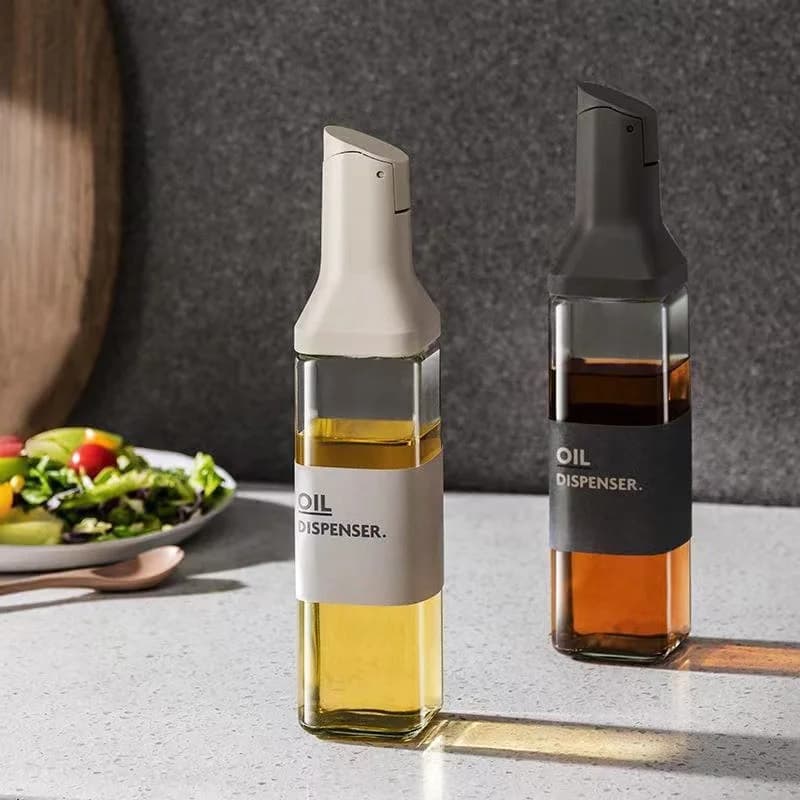 Bouteille d'huile en verre de 500ml