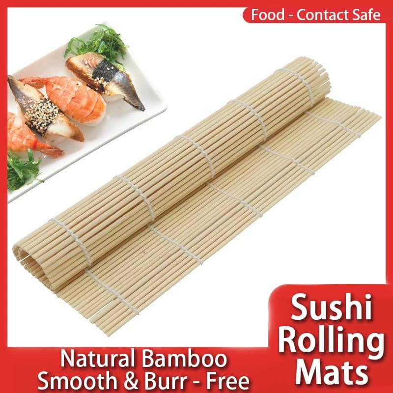 Kit de préparation de sushi : Tapis de roulage pour sushi