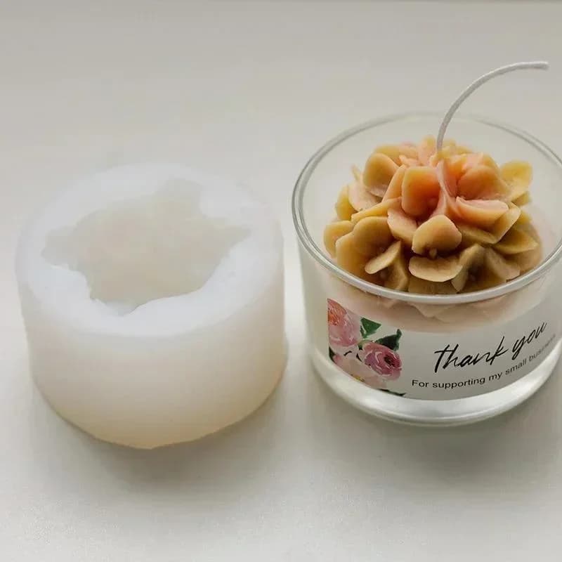 Moule à fleurs d'hortensia