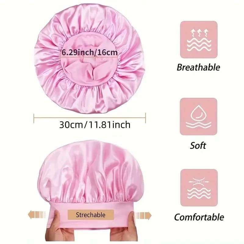 Tige à friser sans chaleur, bandeau sans chaleur, bigoudis doux, boucles paresseuses, Bonnet en Satin, casquette de nuit, outils de coiffure