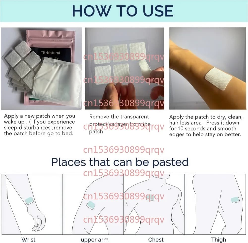 30 Patchs Transdermiques pour Soulager la Ménopause chez la Femme : Contre les Sueurs et les Bouffées de Chaleur, Soutien à la Digestion, au Sommeil et à l'Humeur