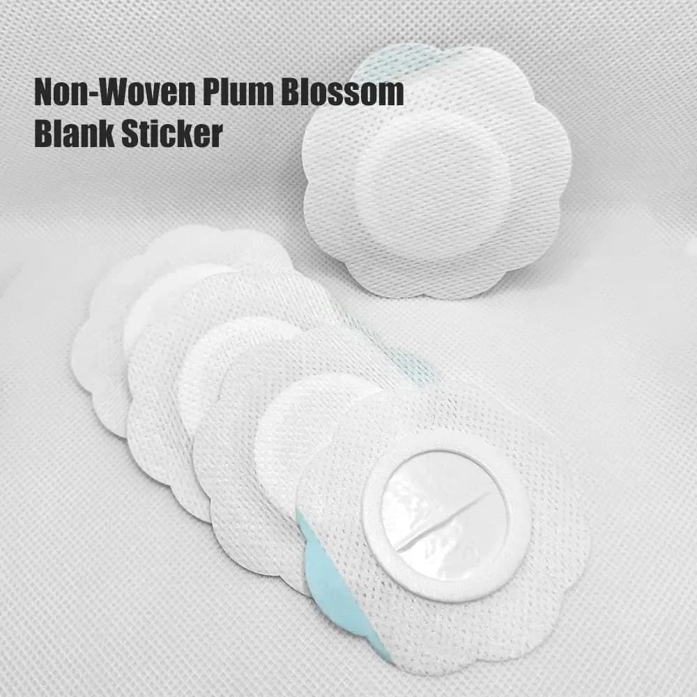 Patchs pour nombril à l'huile de ricin, emballage d'huile de ricin, tampons auto-adhésifs jetables en coton biologique, Anti-fuite, sans huile, 10 à 50 pièces