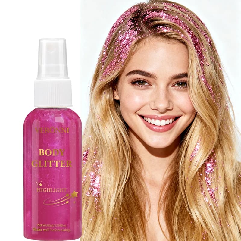 Spray de paillettes 80ml-cosmétiques de pulvérisation