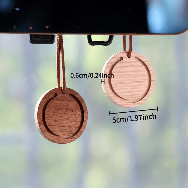 Diffuseur rond en bois de qualité supérieure