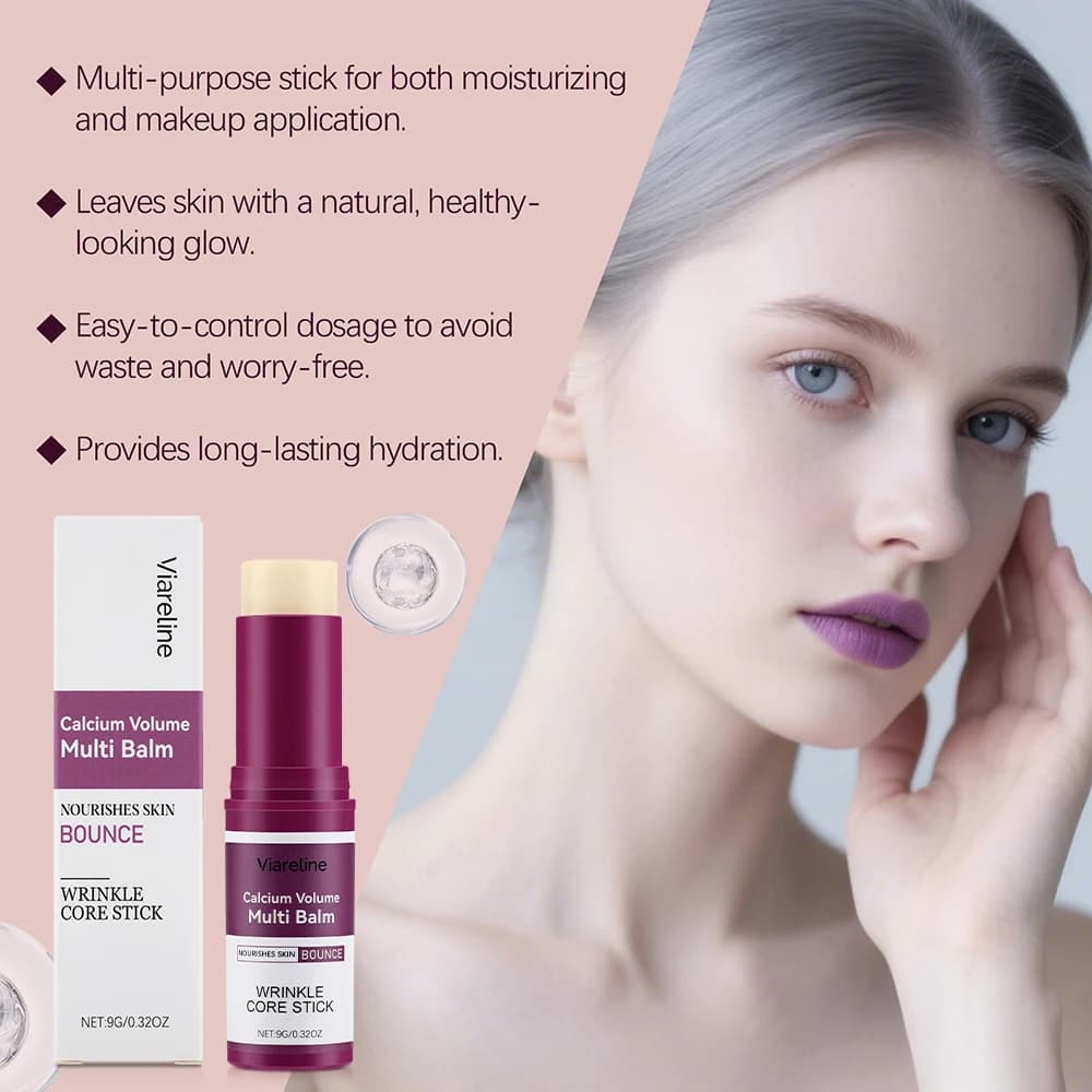 Baume multi-volume au Volume de Calcium, renforce la barrière cutanée, contrôle de l'huile, rétrécit les Pores, augmente l'élasticité de la peau, crème raffermissante et liftante pour le visage
