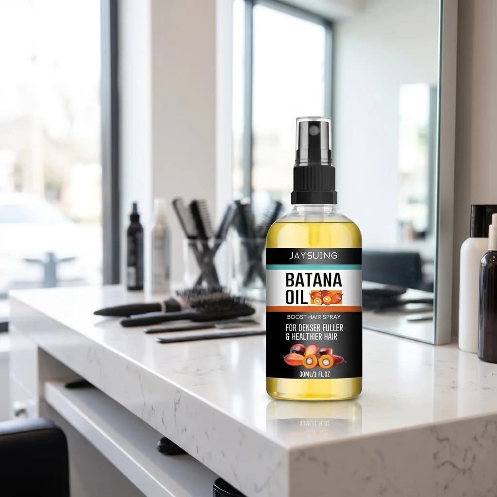 Huile de Batana, spray nourrissant pour cheveux, sérum hydratant naturel pour le cuir chevelu, volumisant, lissant, réparateur des cheveux abîmés, soin pour tous les types de cheveux