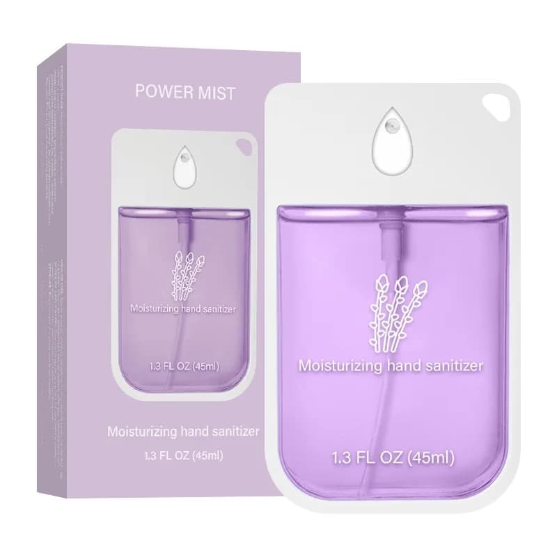 Spray désinfectant pour les mains sans alcool, sans rinçage, parfumé, brume désinfectante portable, brume nettoyante personnelle pour la maison, voyage