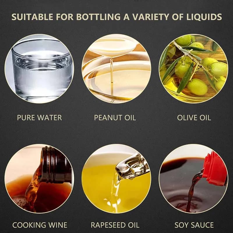 Camping barbecue cuisson vinaigre Sauce soja Spray bouteille en plastique huile Spray pour la cuisson huile d'olive pulvérisateur Gadgets de cuisine 200/300/500ml
