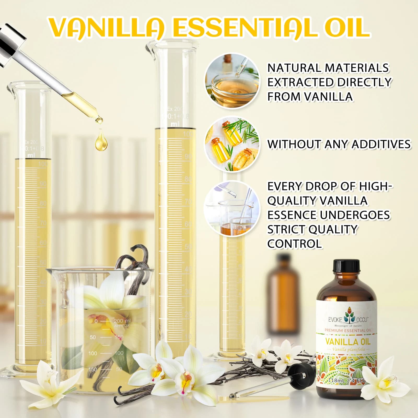 Huiles essentielles de vanille EVOKE OCCU
