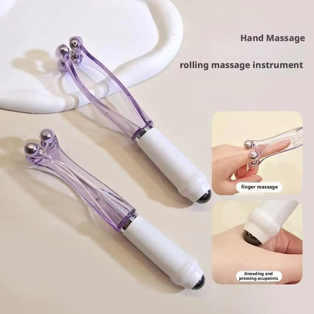 Rouleau de massage pour les doigts, améliore la circulation, soulage l'arthrite, le stress et la fatigue des mains et des paumes, outil de massage pour les doigts, les mains et les paumes
