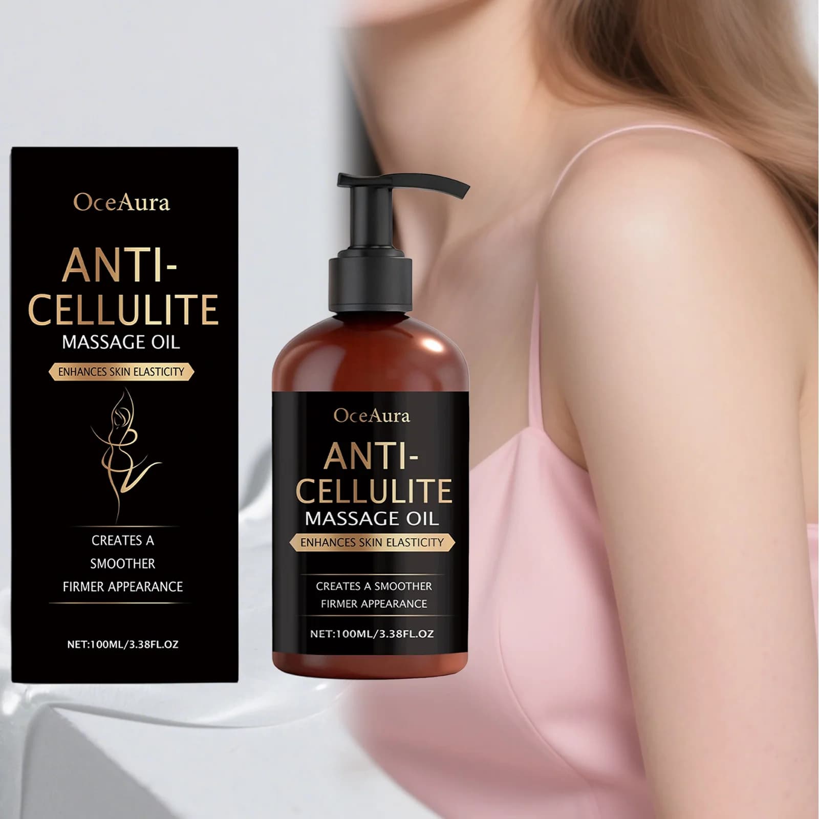 Huile de Massage corporel pour l'hydratation raffermissante, peau sèche, coffret cadeau de soins de la peau d'hiver, aromathérapie rafraîchissante et Non grasse festive