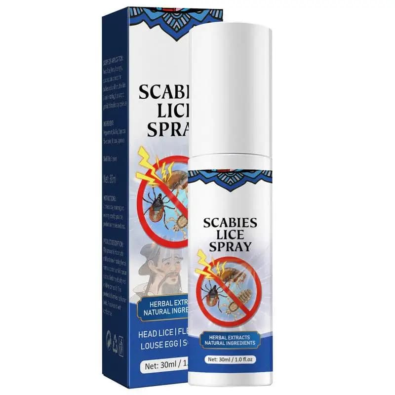 Spray Anti-Poux pour Cheveux, 30ml