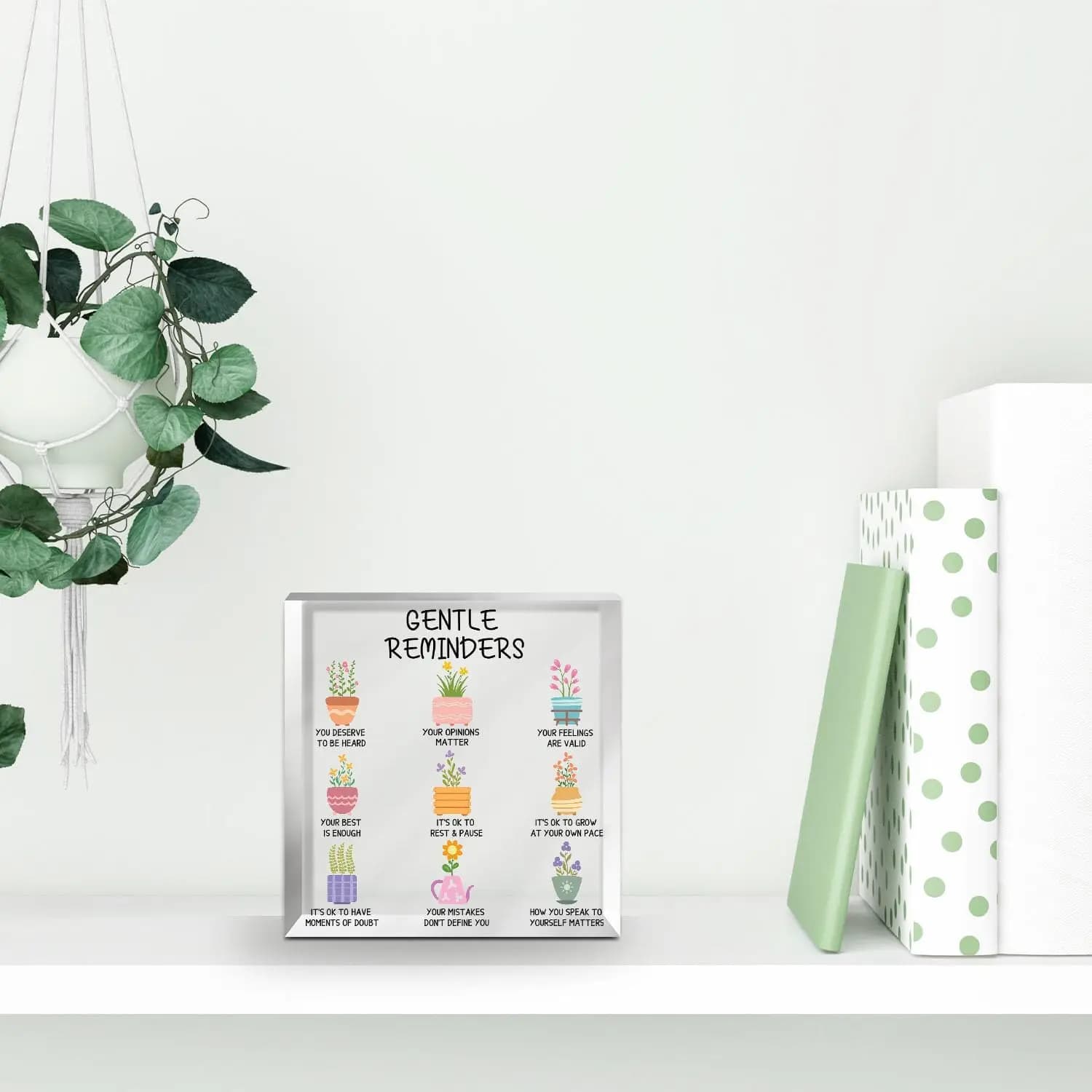 Cadeaux d'affirmations positives pour femmes