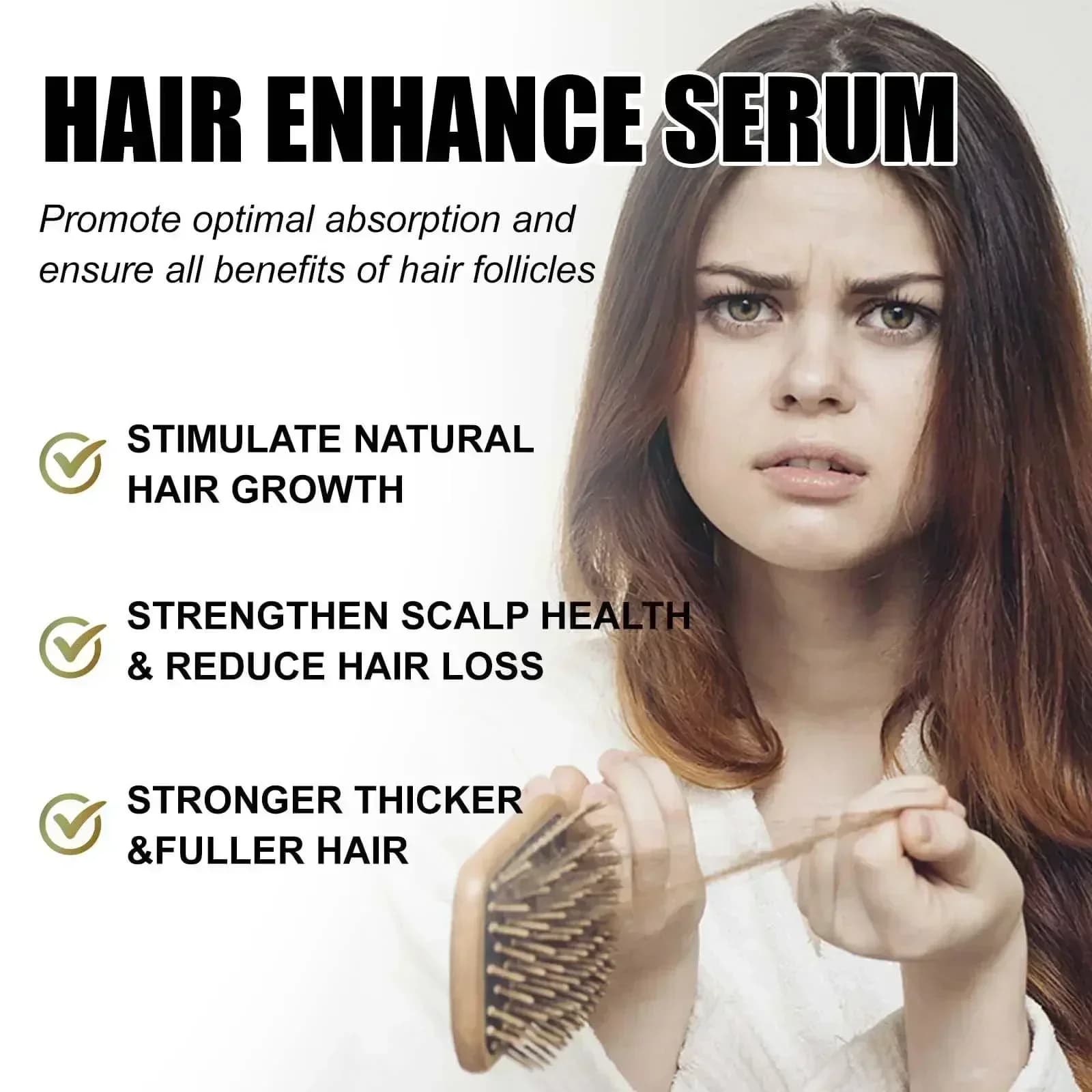 Traitement Essentiel de Repousse et de Croissance des Cheveux