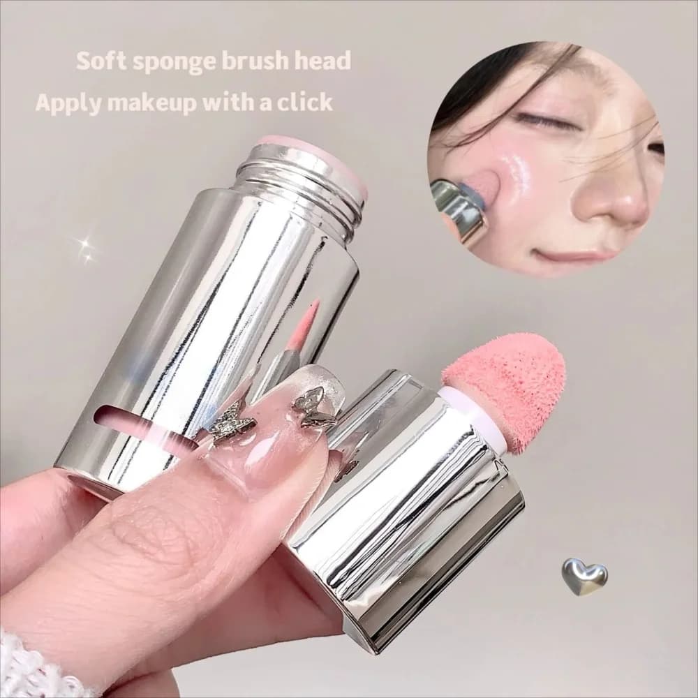 Vitality Blush liquide et teinte pour les lèvres – Brillant d'eau hydratant, longue durée, mélange facile, multi-usage pour les lèvres et les joues, unisexe