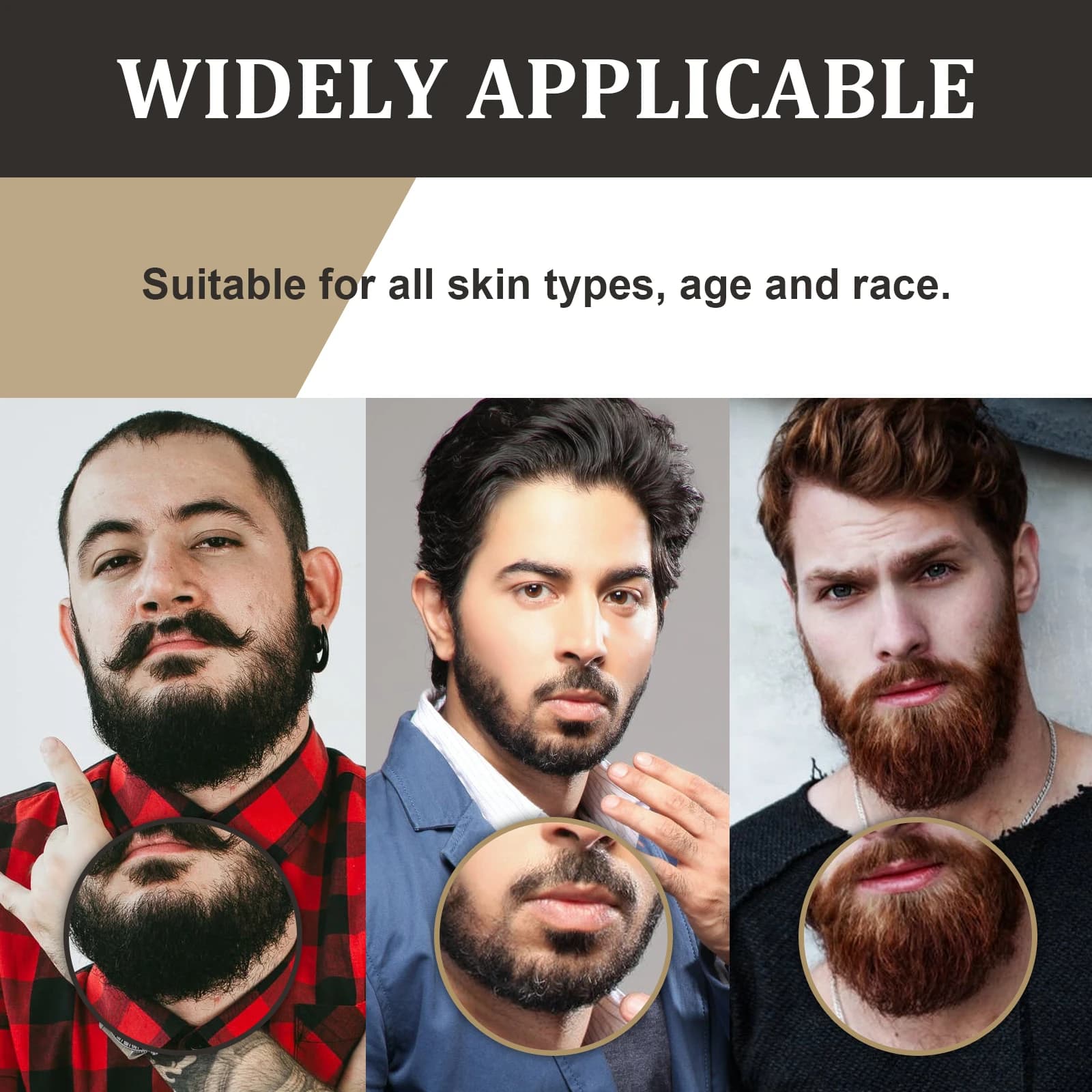 Huile de soin pour la barbe, sérum de croissance, renforce les racines, favorise une croissance lisse et nourrissante, repousse plus épaisse, plus longue, plus dense, anti-perte de cheveux