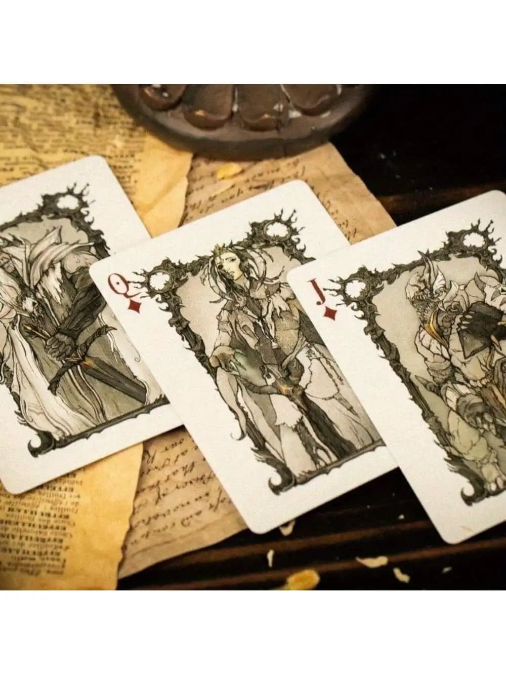 Cartes à jouer graphiques haute définition de l'oeil du diable, jeu de société de pratique magique, cartes rigides Puzzle, durables, 1 pièce-54