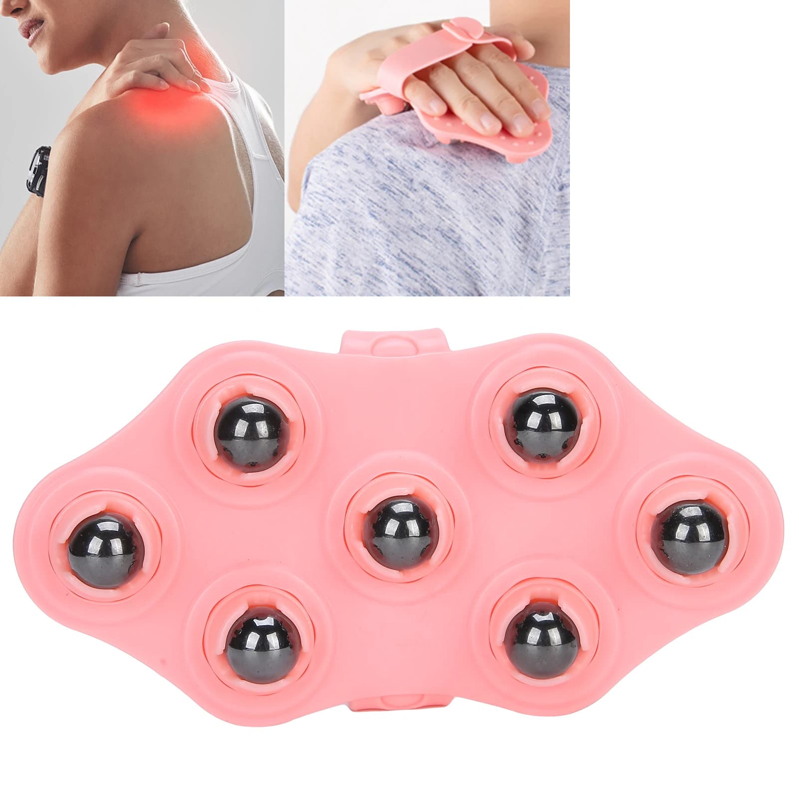 Ohio eur à bille roulante portable, masseur corporel, perle magnétique amincissante, relaxation musculaire, isotMuscle