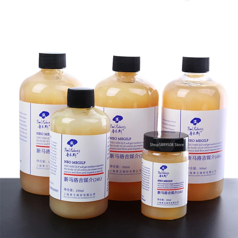 Paul Rubens NEO MEGILP-Déshydrateur pour peinture à l'huile, 100ml, 250ml