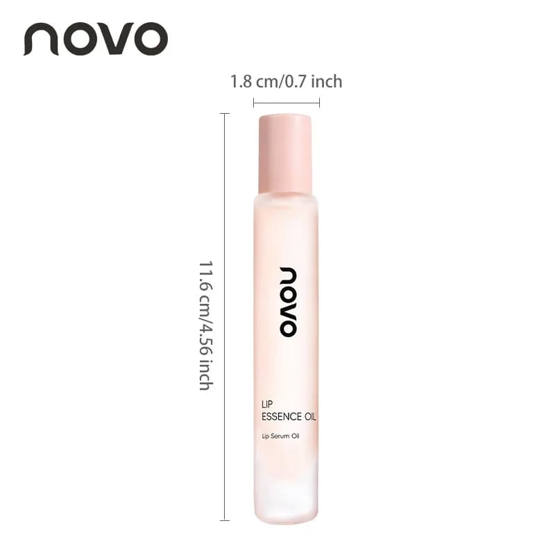 Sérum hydratant pour les lèvres et huile pour les lèvres Squalane, humidité longue durée, Non gras, vitamine E, soin nourrissant pour les lèvres sèches et craquelées
