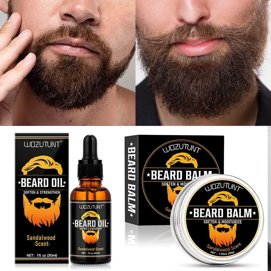 Kit de soins pour barbe pour hommes