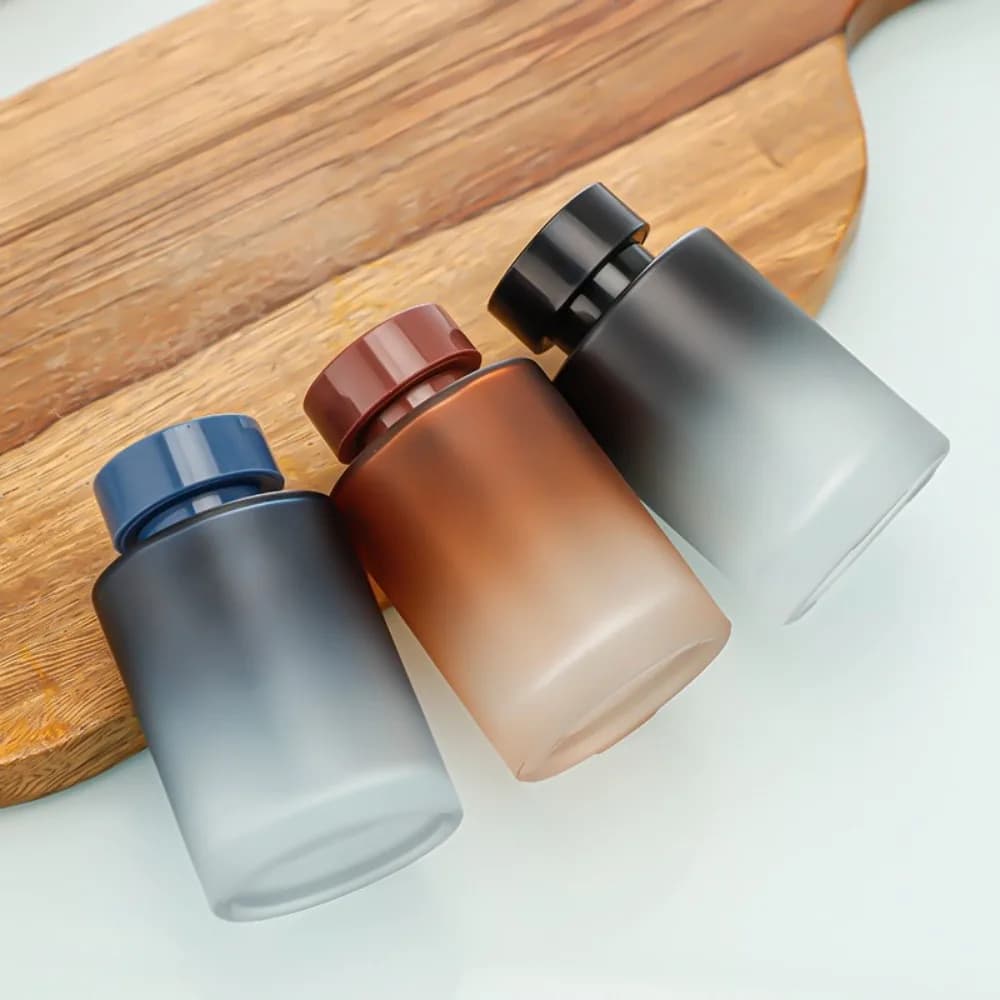 Bouteille de diffuseur en verre vide de 120ML, pot de diffuseur d'aromathérapie rechargeable, conteneur pour diffuseur de roseaux de remplacement, bricolage, salle de bain à domicile