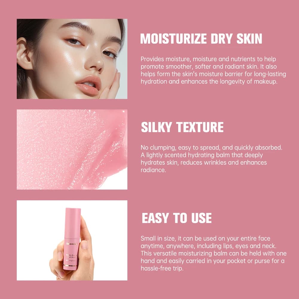 Baume multi-flure hydratant à rebond de rides, bâton multi-baume au collagène, multi-crème, cosmétiques ternes coréens