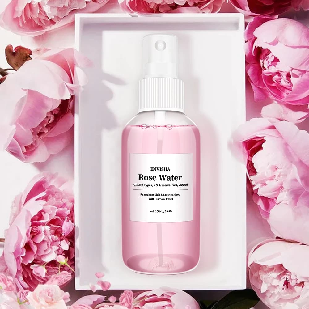 ENVISHA – eau de Rose pour le visage