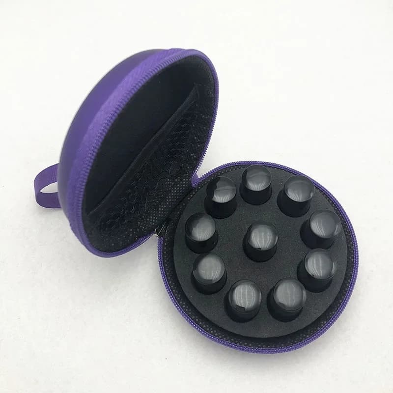 Sac de rangement d'huiles essentielles pour Doterra, organisateur Portable de voyage pouvant contenir 10-12 bouteilles 1-2ML, étui d'huile de vie pour jeunes, rangement suspendu