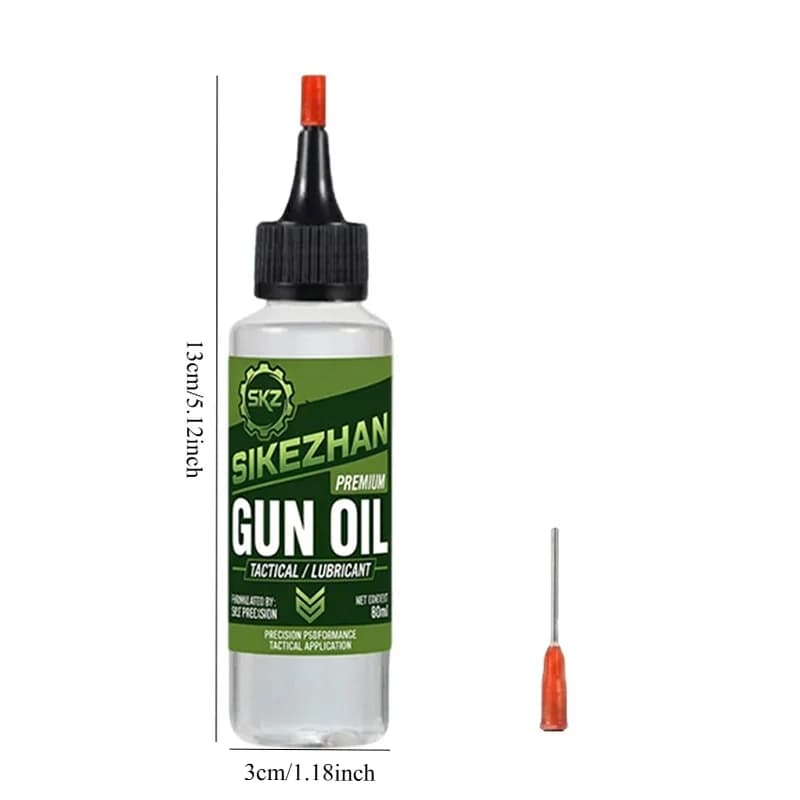 Lubrifiant d'entretien de qualité supérieure, huile ultra-efficace anti-rouille et résistante à la corrosion pour applications tactiques - SIKEZHAN