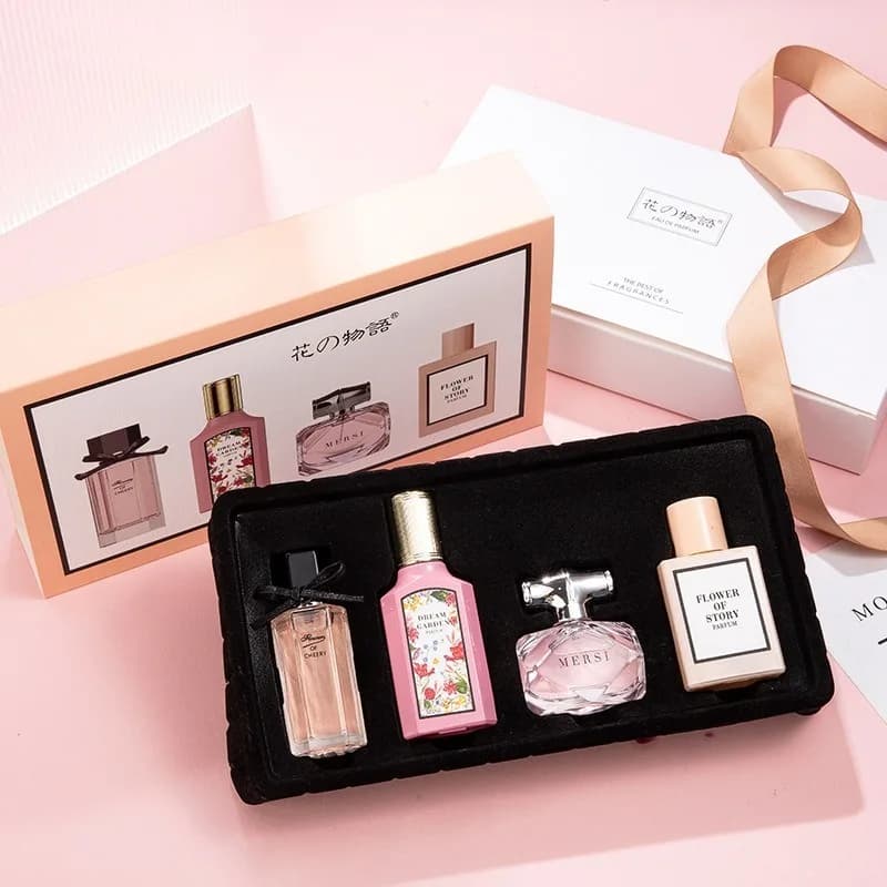 3x25ML Plus 35ML Parfum Luxueux Élégant Sophistiqué Frais Doux Séduisant Sucré Longue Durée Captivant Parfum Raffiné