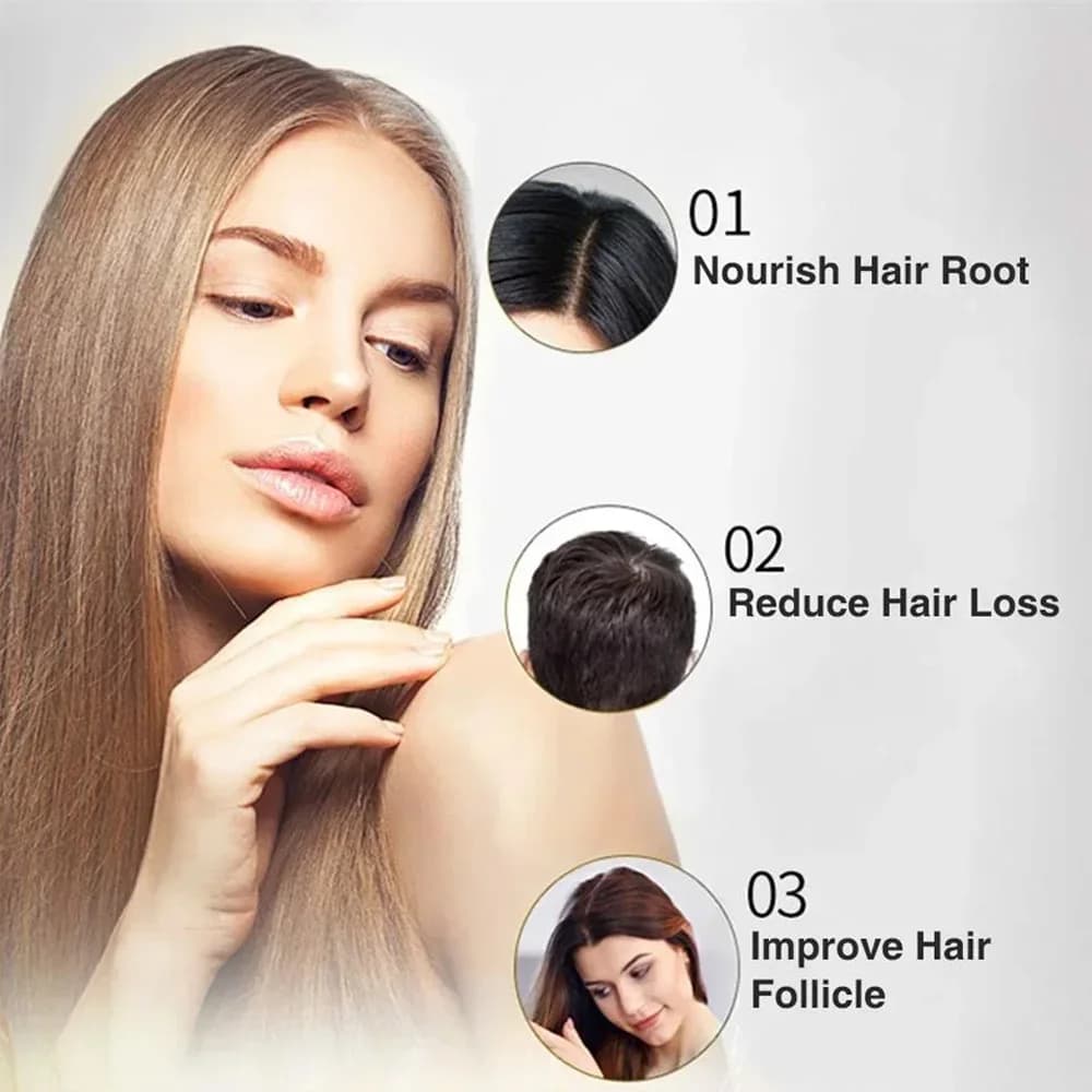 Gingembre plante naturelle soin des cheveux huile essentielle liquide de croissance