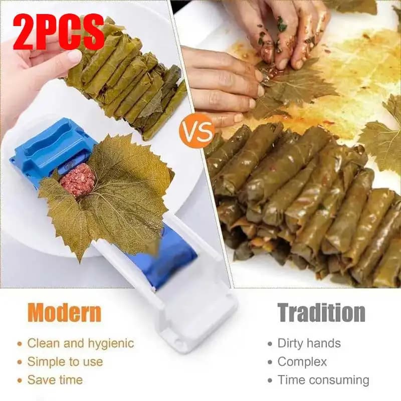 Feuilles de raisin en peluche rouleau feuille de chou outil de roulement rouleau de viande végétale raisin en peluche Yaprak Sarma Dolmer rouleau Machine