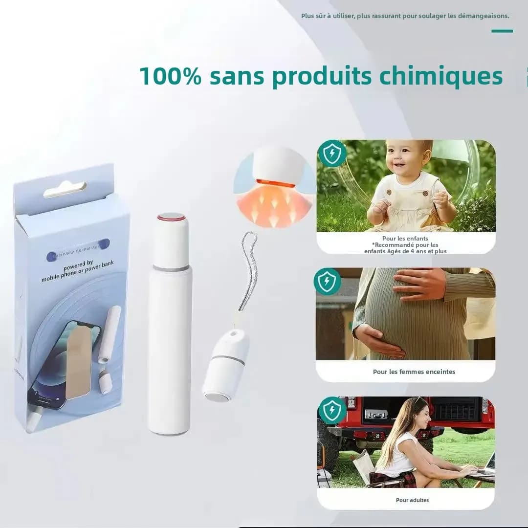 Appareil anti-démangeaisons pour piqûres de moustiques