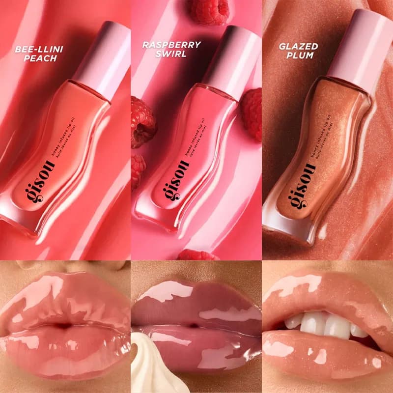 Gisou Original hydratant pastèque huile pour les lèvres brillant soin