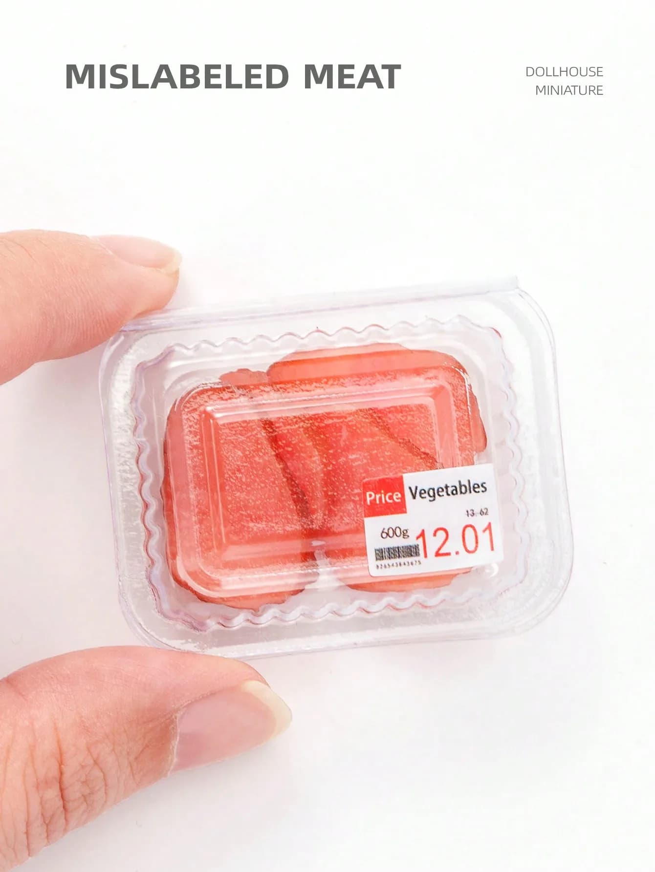 Miniatures de viande coupée et de rouleaux