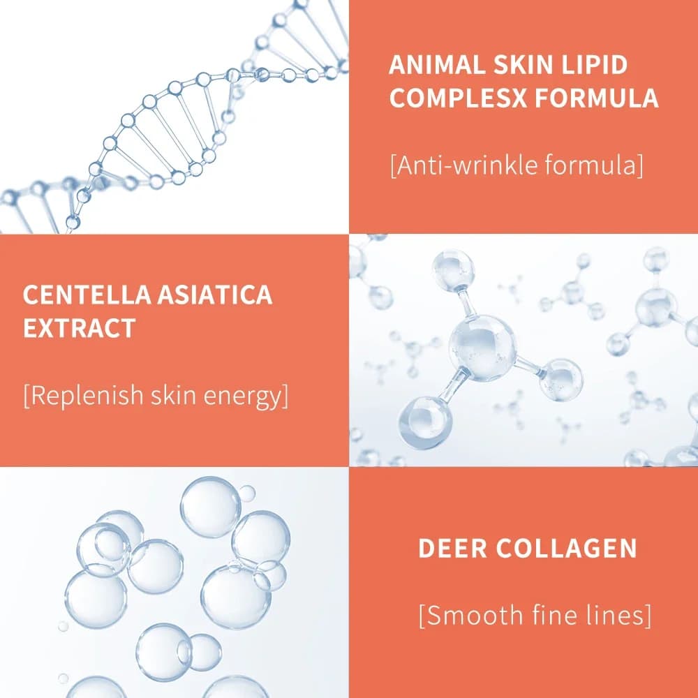 Crème pour les yeux au collagène peptide, Anti-rides, Anti-âge, élimine les cernes, soin des yeux contre les poches et les poches, hydrate la crème de soin pour les yeux