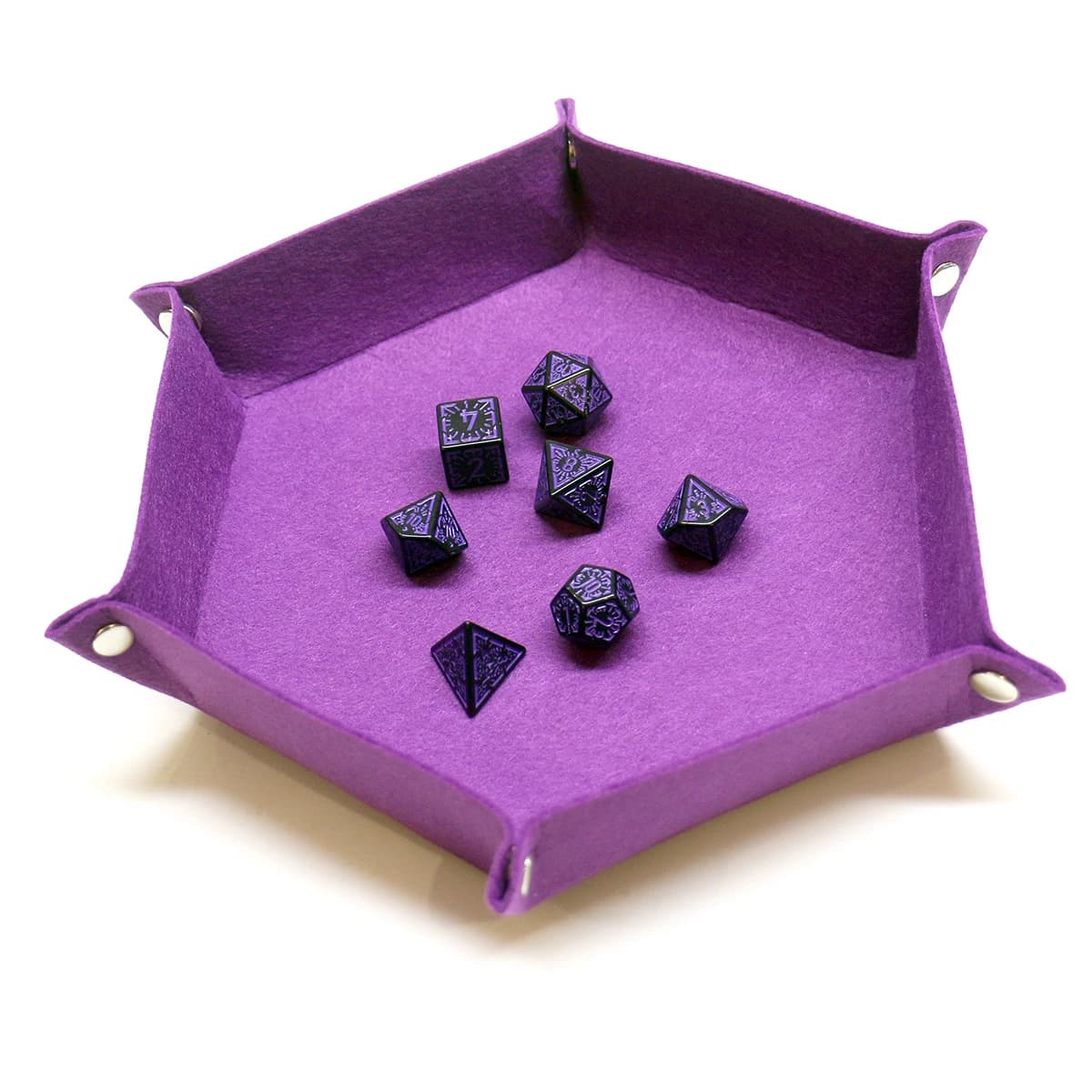 Ensemble de plateaux à dés pliables