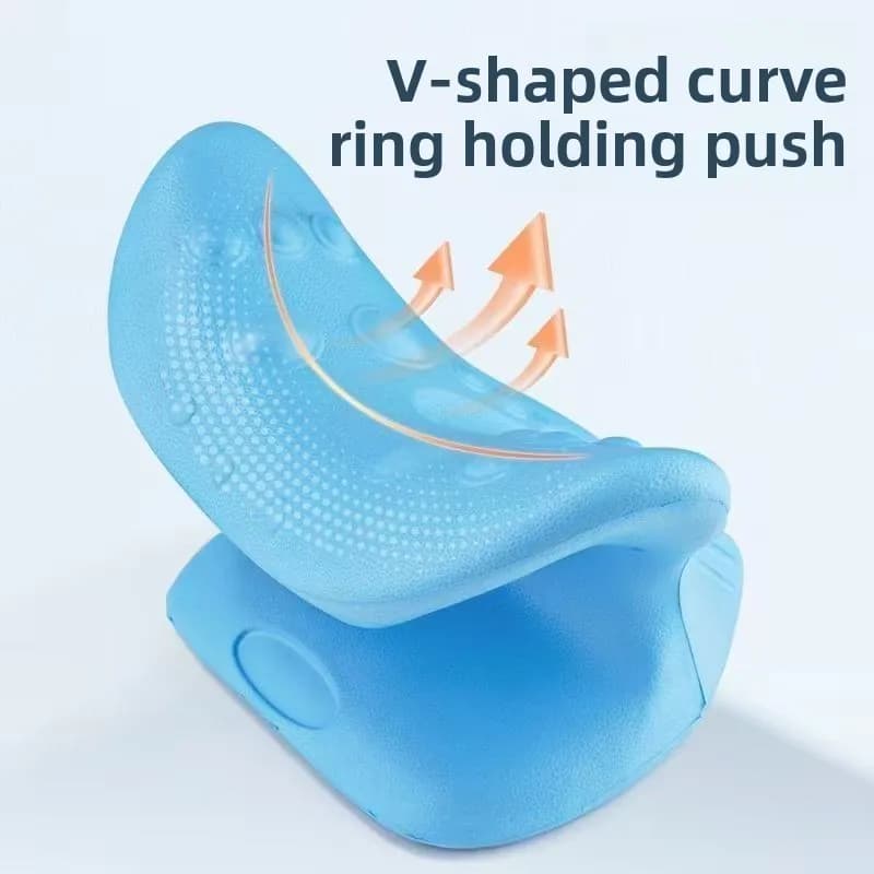 Colonne cervicale extensible cou épaule relaxant Relaxation musculaire cervicale épaule Massage oreiller colonne vertébrale Correction cou masseur