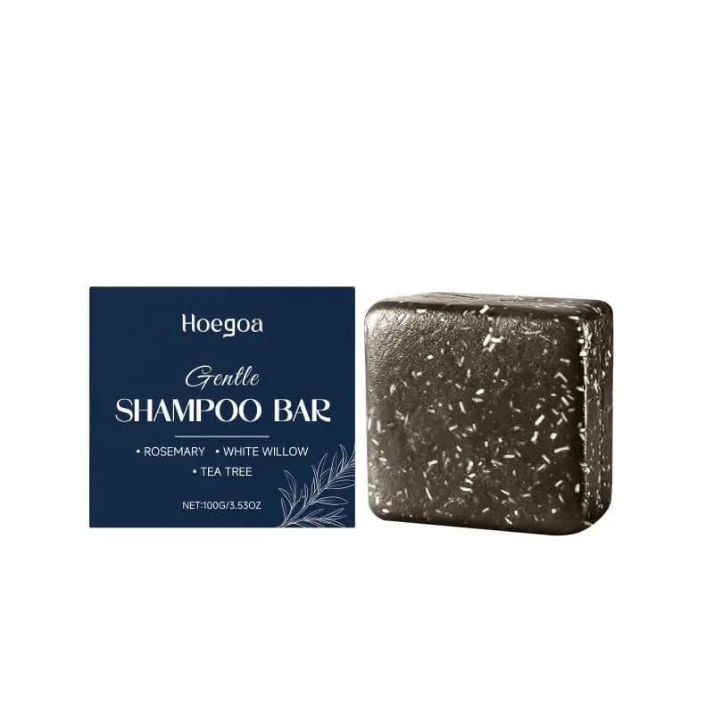 Shampooing Solide au Romarin pour Cheveux Gras – Contrôle du Volume, Nettoyage Doux, Équilibre du Sébum, Cheveux Doux et Volumineux, Soin du Cuir Chevelu