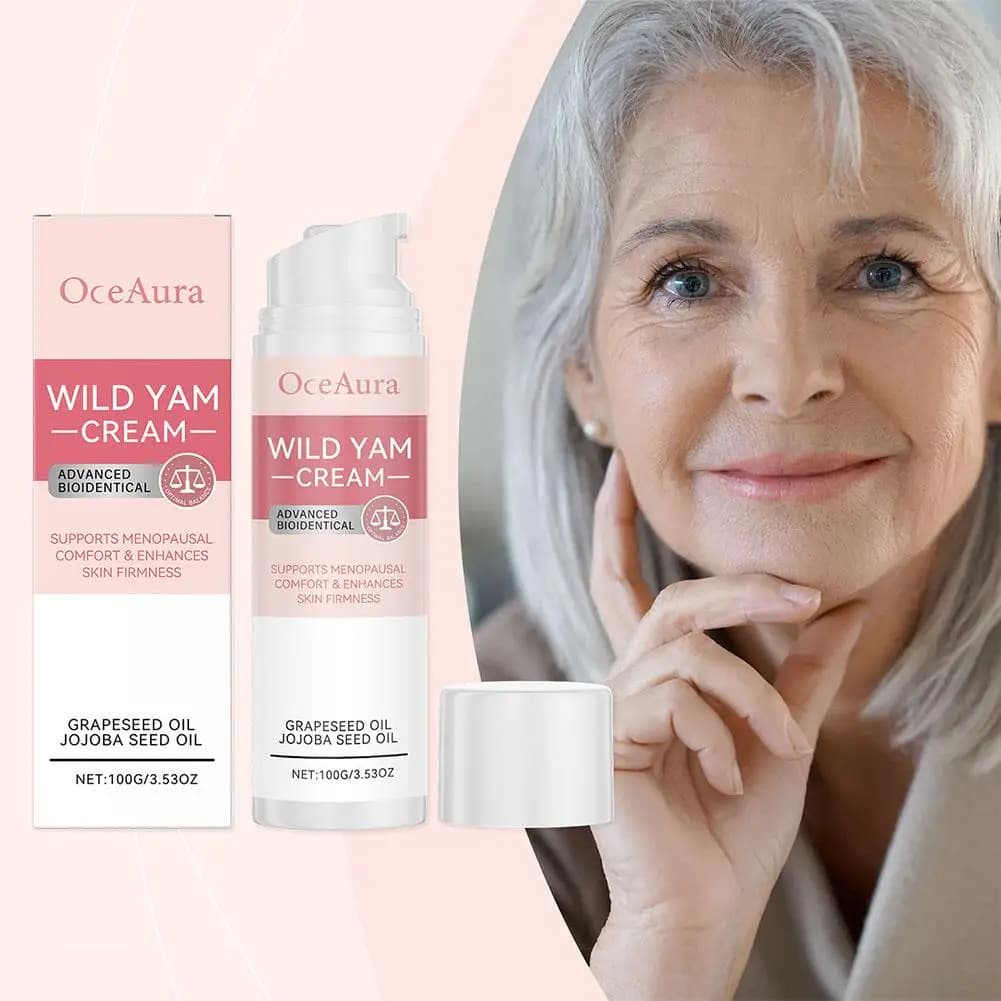 Crème d'équilibrage de l'étrogène ménopaïque, 100ml, équilibre des hormones, nourrissante pour la peau, Anti-âge, apaisante, réduit les flashs chauds pour femmes