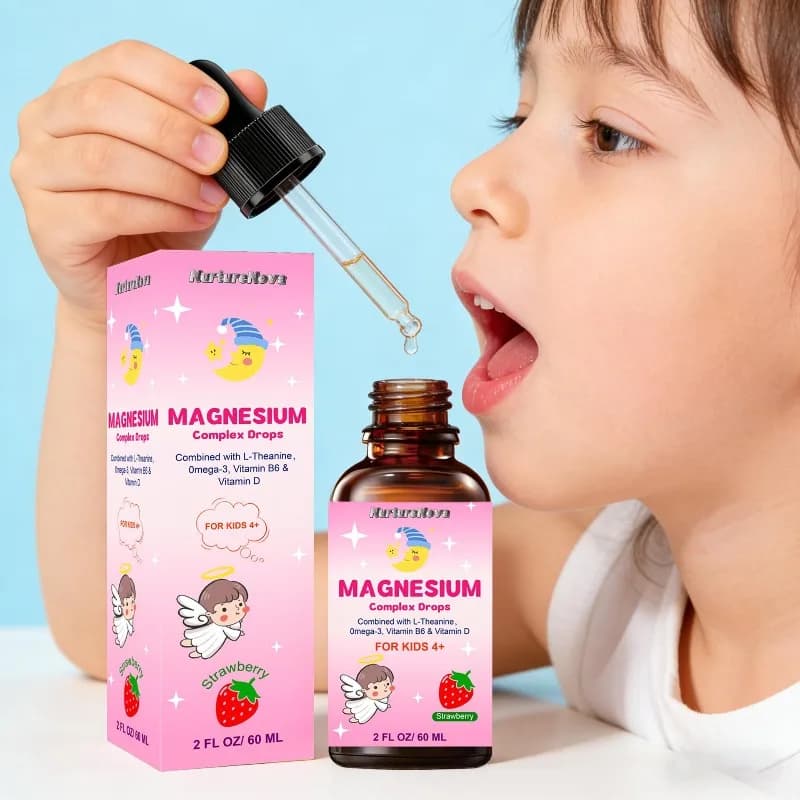 Offre Spéciale : Gouttes Liquides de Magnésium Complexe – Formule à Absorption Élevée pour Apporter des Minéraux en Quantité Suficiente et Soulager la Fatigue Corporelle Quotidienne