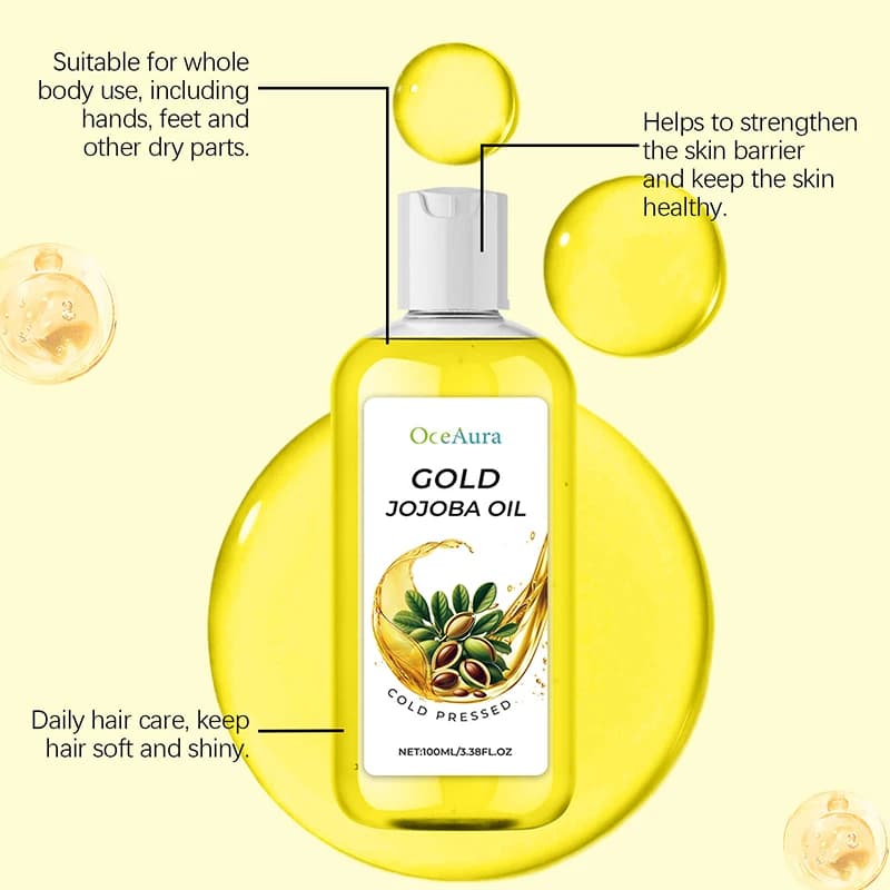 Huile Essentielle de Jojoba Dorée pour le Corps